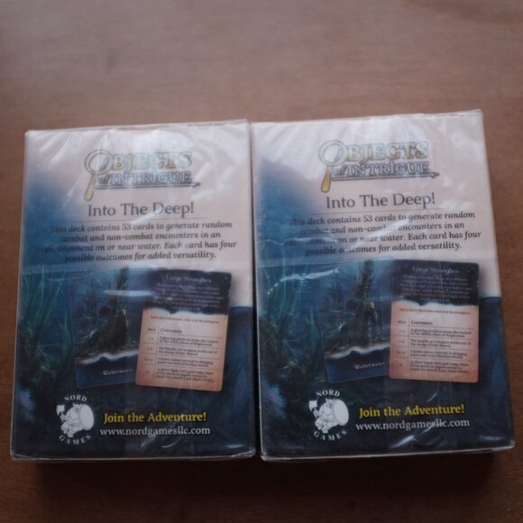 COPY - Objects of intrigue waterways random encounter deck bundle of two D&D - Picture 2 of 5